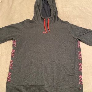 Gray and pink sweater size XL